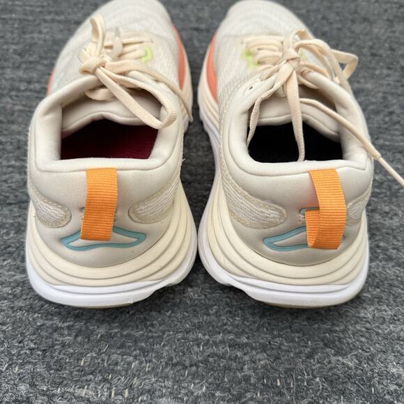 Hoka One One Gaviota 5 Sneakers Women 8.5D Women 1134270 Beige Pink Run Jog Gym - Picture 5 of 13